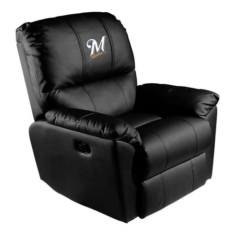 Rocker Recliner with Milwaukee Brewers Secondary