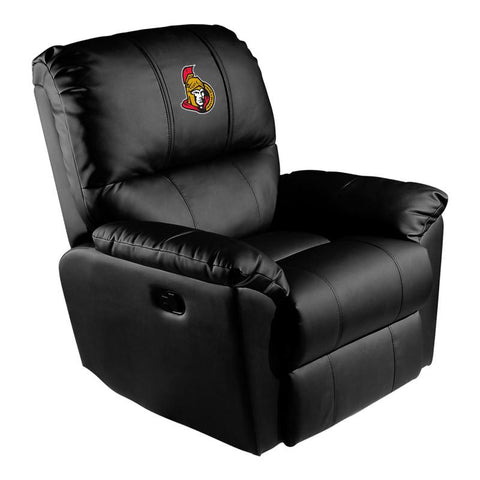 Rocker Recliner with Ottawa Senators Logo