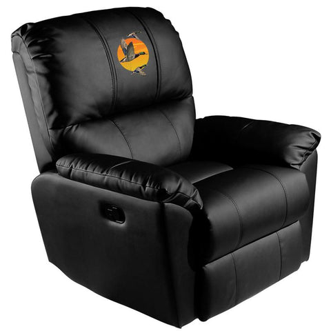 Rocker Recliner with Mallards Flying Logo