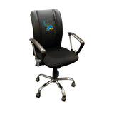 Curve Task Chair with Delaware Blue Hens Logo