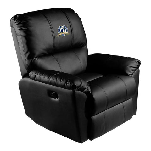 Rocker Recliner with New York Yankees 27th Champ