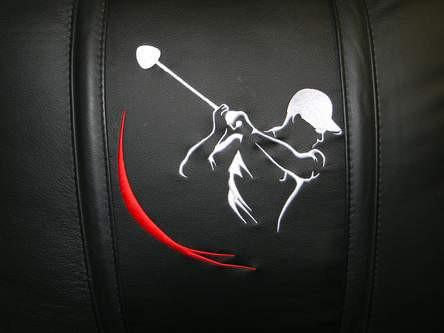 Golf Swing Red