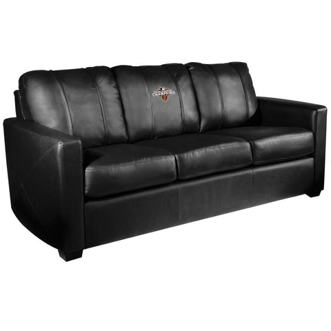 Silver Sofa with San Francisco Giants Champs'12