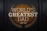 Gaming Chair 100 with World's Greatest Dad Logo Panel