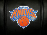 Silver Sofa with New York Knicks Logo