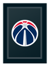 Silver Sofa with Washington Wizards Primary Logo