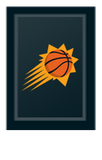 Silver Sofa with Phoenix Suns Primary