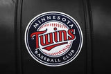 Silver Sofa with Minnesota Twins Logo