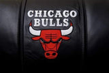 Silver Sofa with Chicago Bulls Logo