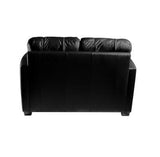 Silver Loveseat with Toronto Raptors Primary Silver Logo